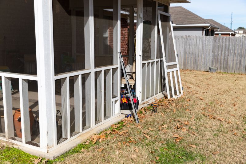 Lanai Enclosure Installation in Asheville, NC